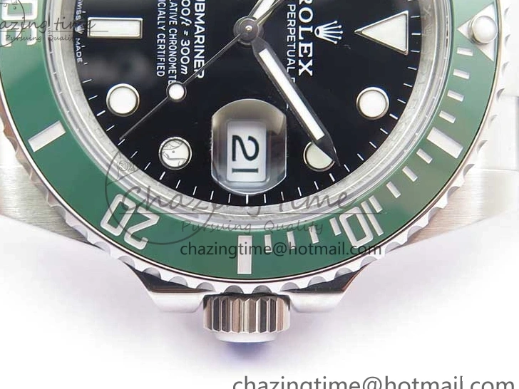 0409 Submariner 41mm 126610 LV BP Maker Black Dial on SS Bracelet A Durable 2591